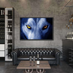 Mystic Wolf Eyes Wall Art