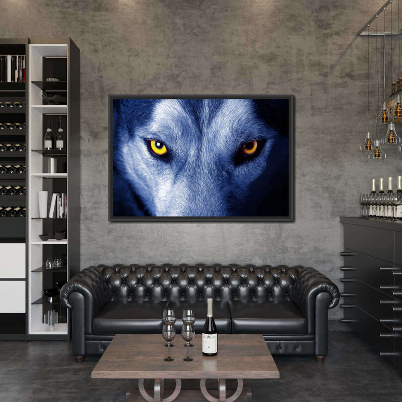 Mystic Wolf Eyes Wall Art