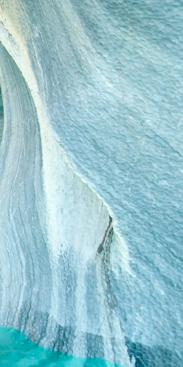 Marble Caves Carrera Lake Wall Art