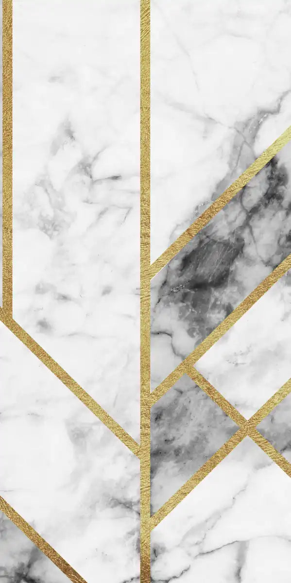 Marble Texture Geometric Abstract Wall Art