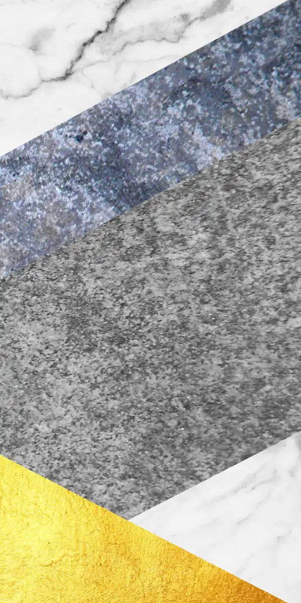 Marble Textured Geometric Wall Art
