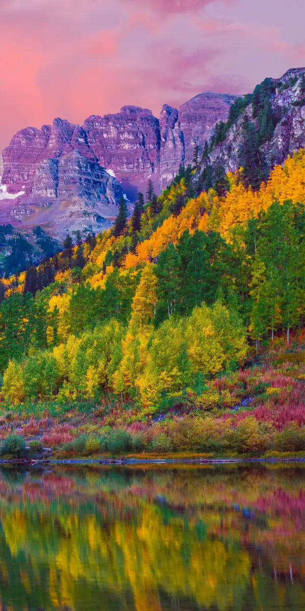 Maroon Bells Autumn Beauty Wall Art