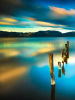 Massaciuccoli Lake Sunset Wall Art