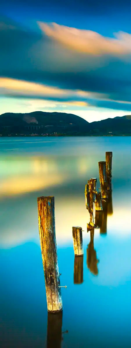 Massaciuccoli Lake Sunset Wall Art