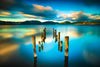 Massaciuccoli Lake Sunset Wall Art