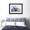 Swan Romance Wall Art