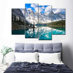 Mountain Reflection Wall Art