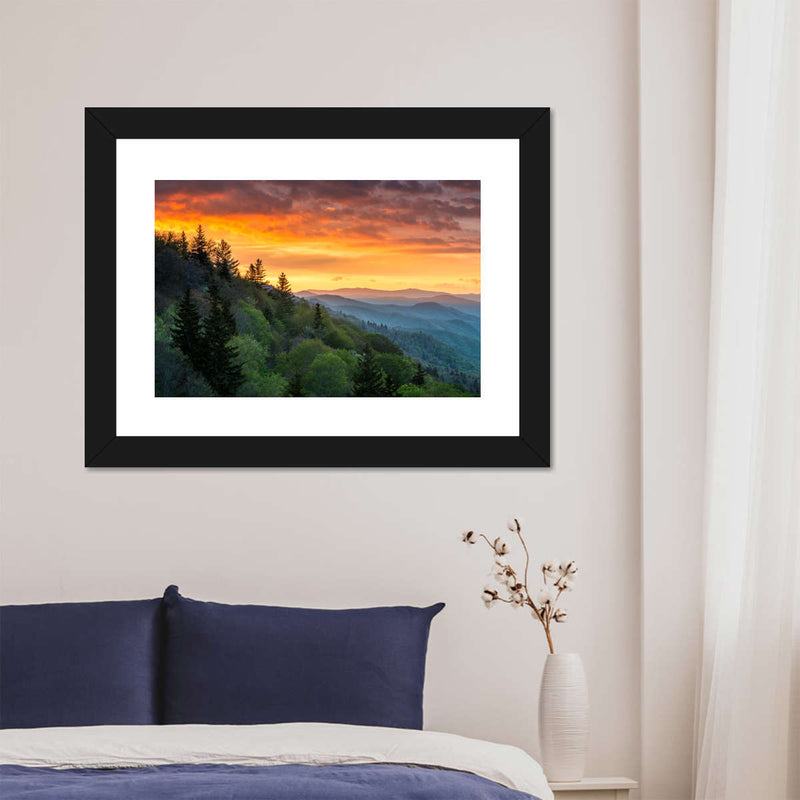 Mountain Sunrise Wall Art