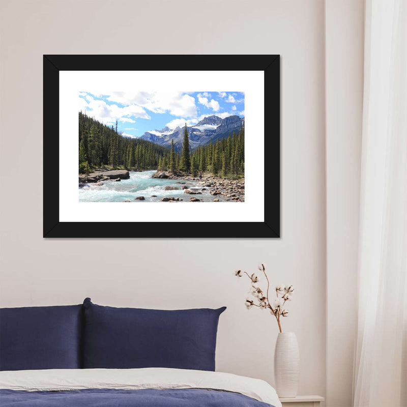 Rocky Mountains River Wall Art