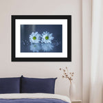 White Daisies Wall Art