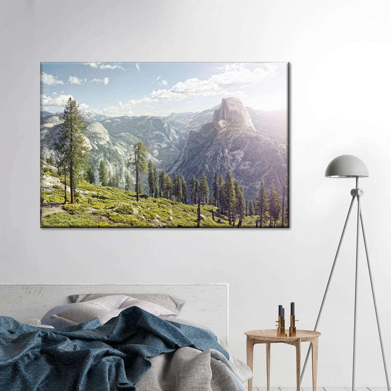 Yosemite Half Dome Wall Art