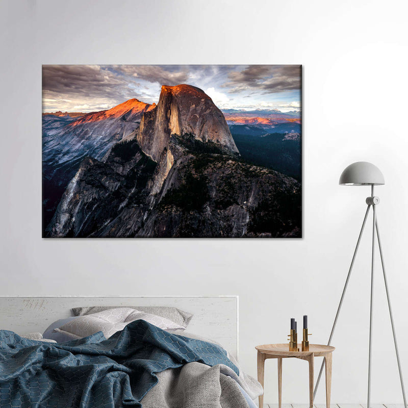 Yosemite's Half Dome Wall Art