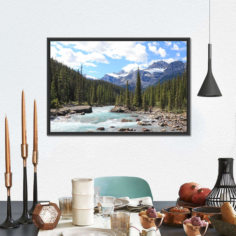Rocky Mountains River Wall Art