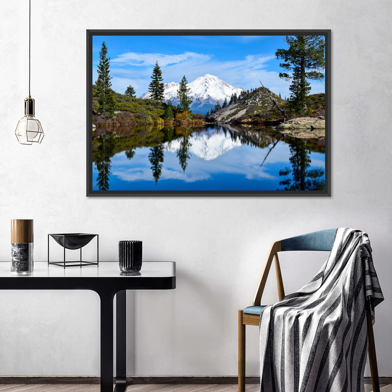 Mount Shasta Heart Lake Wall Art