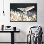 Snowy Owl Hunt Wall Art