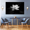 Lotus Flower Monochrome Wall Art