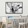 Kenyan Baby Elephant Wall Art