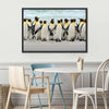 Waddle Of Penguins Wall Art