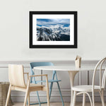 Snow Mountain Peaks Wall Art