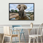 Safari Elephants Wall Art