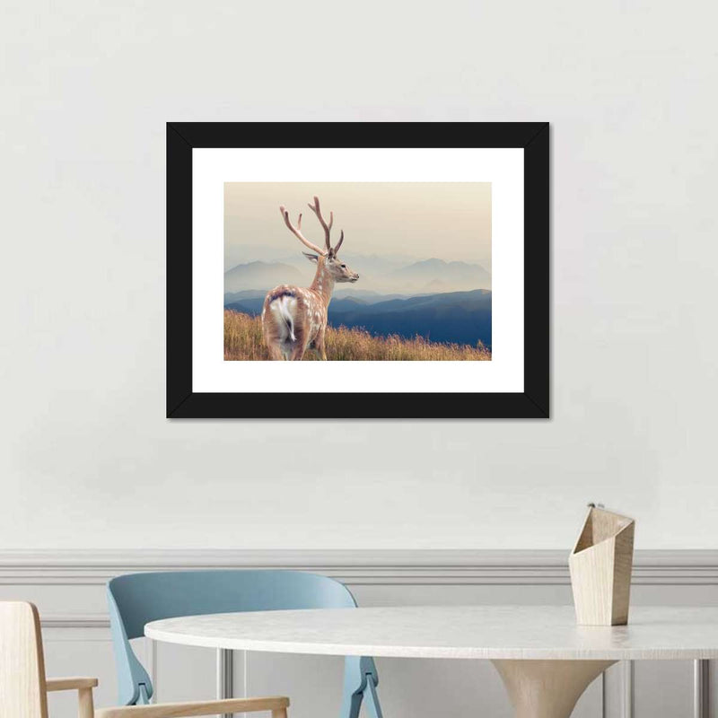 Mountain Sika Deer Wall Art