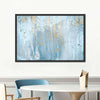 Light Blue Abstract Wall Art