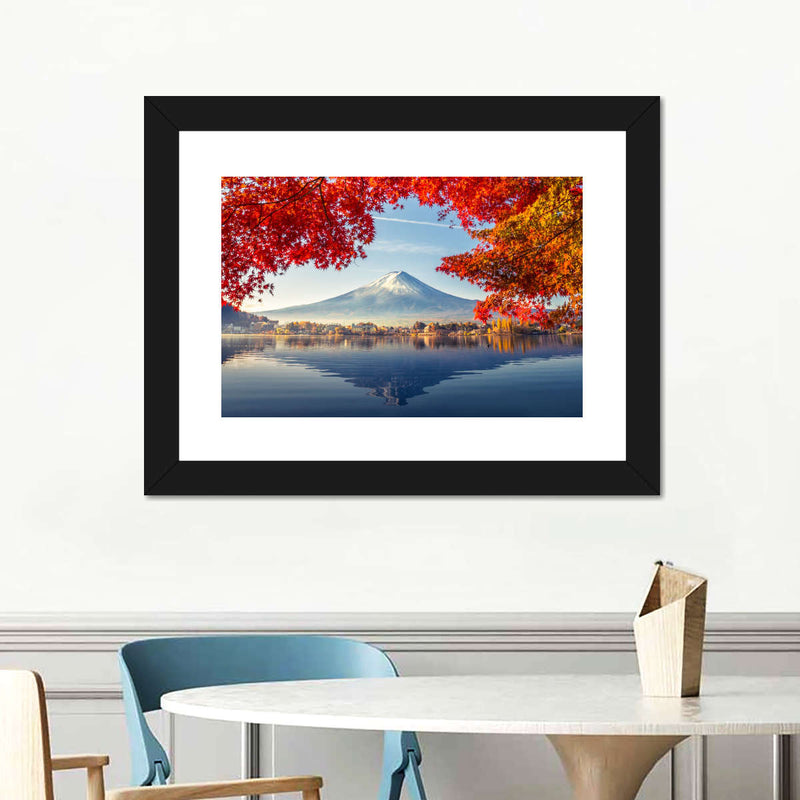 Mount Fuji Autumn Wall Art