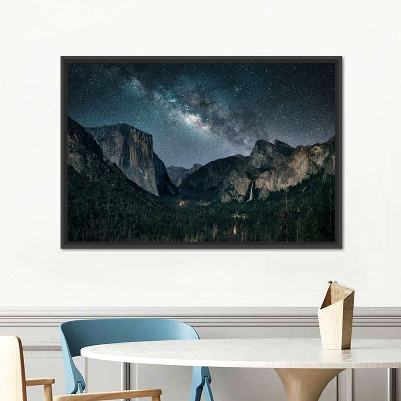 Stargazing At Yosemite Wall Art
