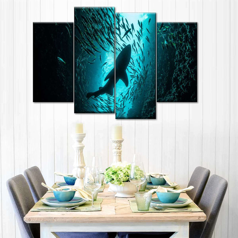 Shark Depth Wall Art