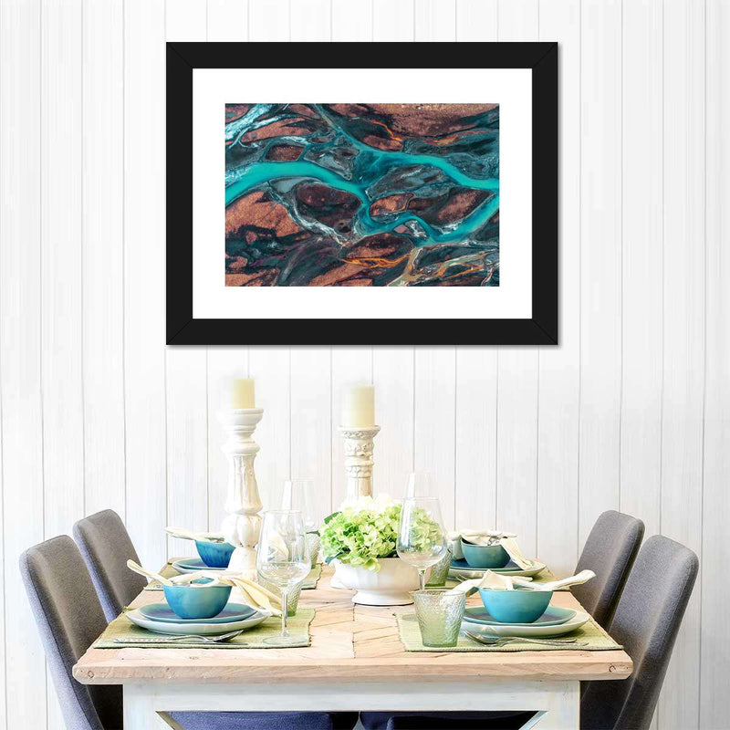 Icelandic River Wall Art