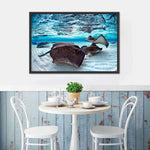 Stingrays Sea Life Wall Art