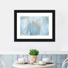 Light Blue Abstract Wall Art