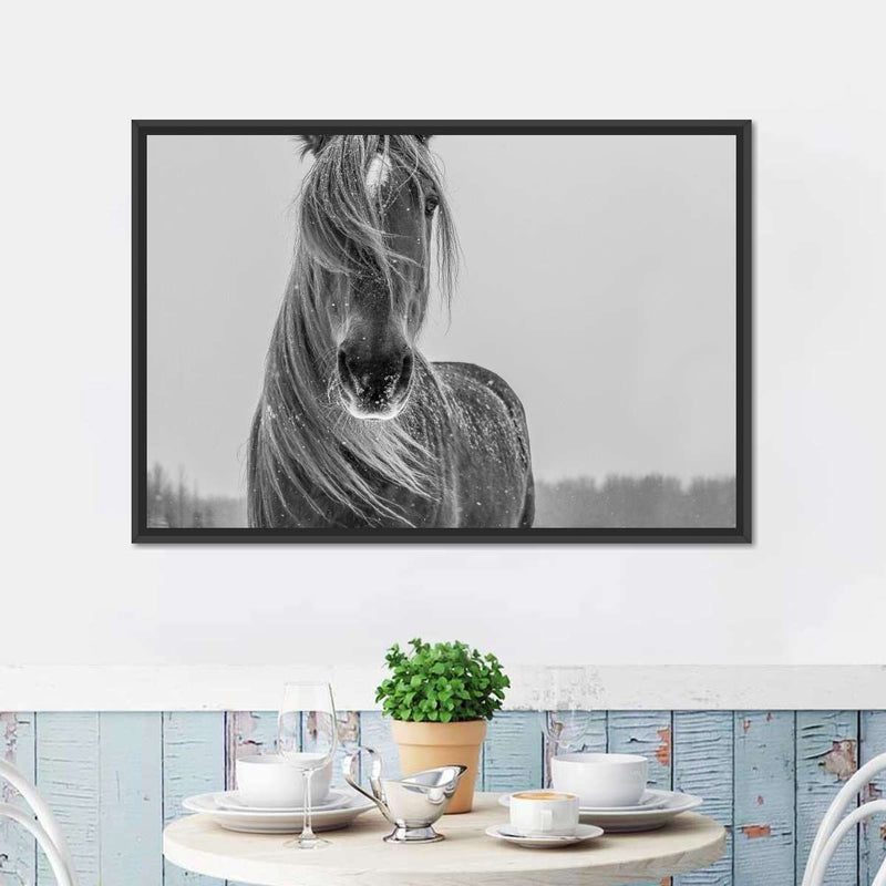 Winter Horse Wall Art