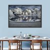 Winter Nightscape Wall Art