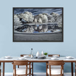 Winter Nightscape Wall Art