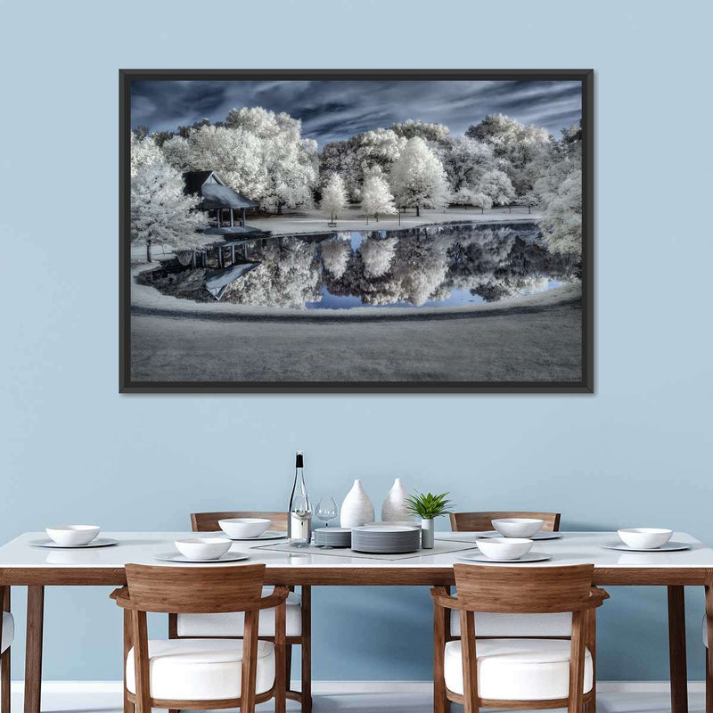 Winter Nightscape Wall Art