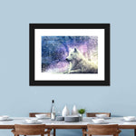 White Wolf Wall Art