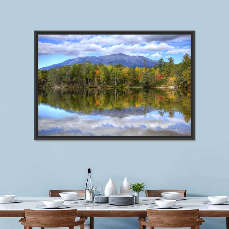 Mount Katahdin Lake Landscape Wall Art