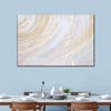 White And Gold Abstract Wall Art
