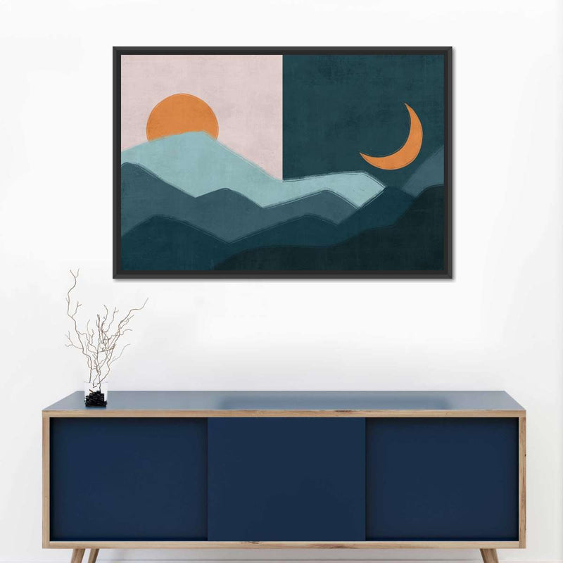 Sun And Moon Outdoor Wall Art