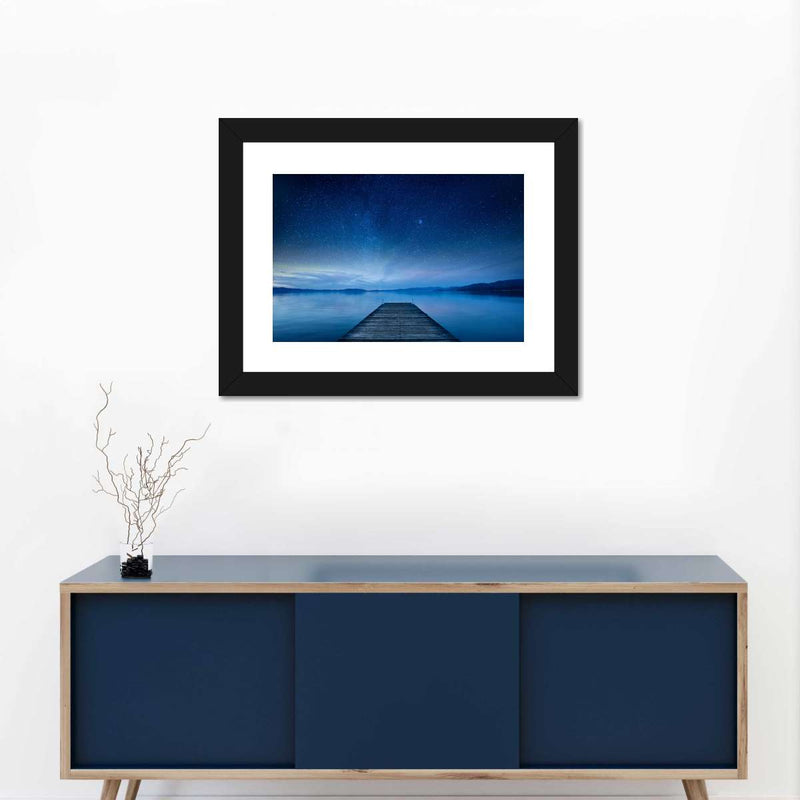 Midnight Serenity In Lake Tahoe Wall Art