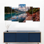 Lake Walkway Wall Art