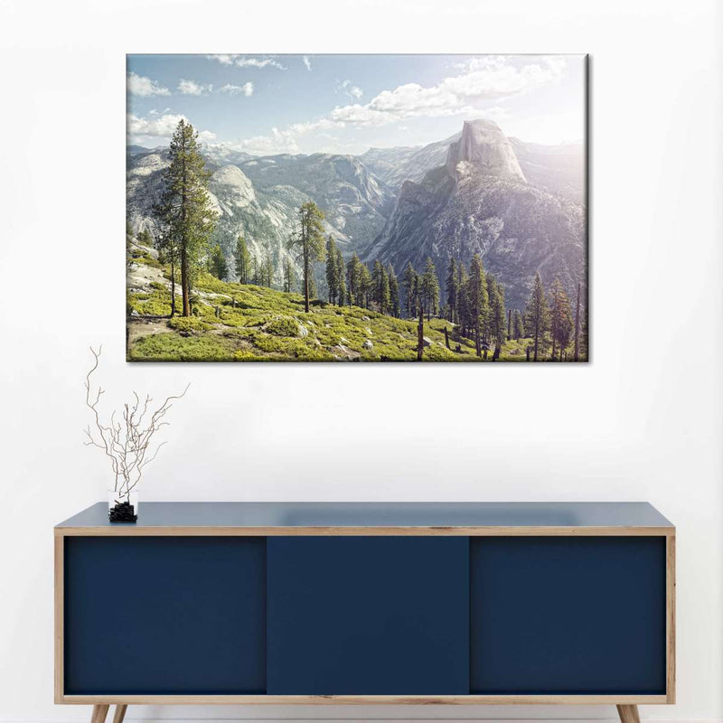 Yosemite Half Dome Wall Art