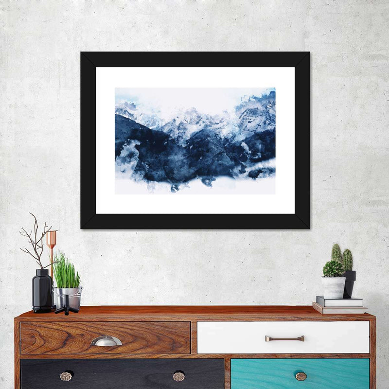 Snowy Mountains Wall Art