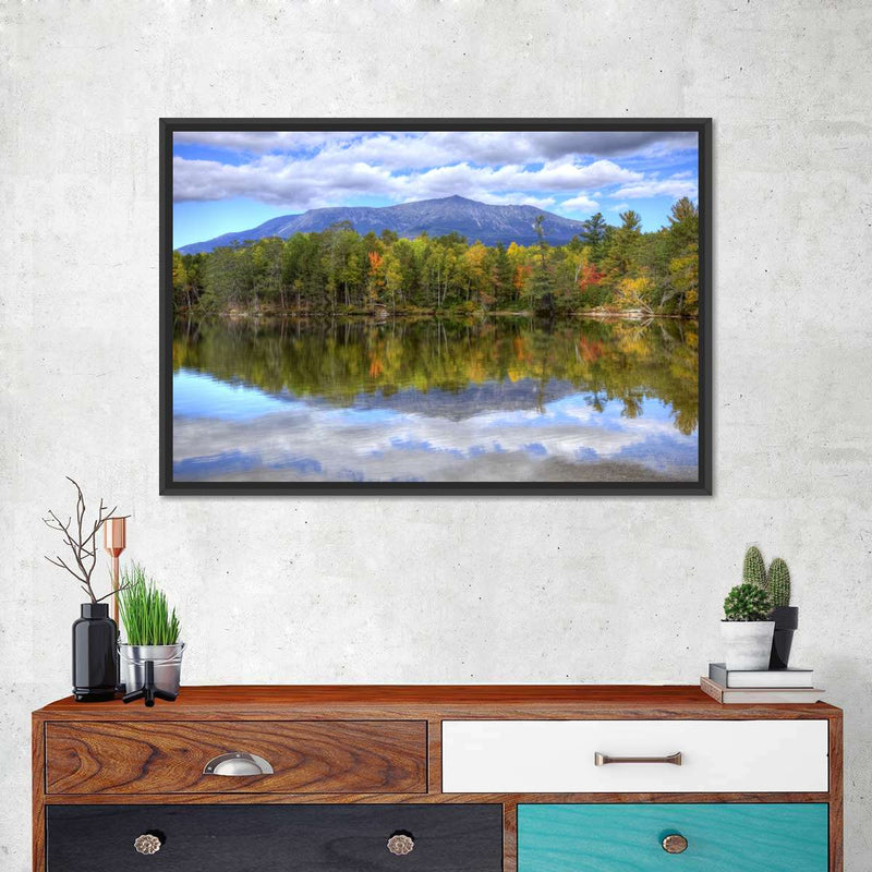 Mount Katahdin Lake Landscape Wall Art