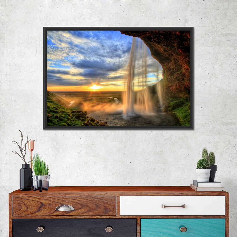 Mountain Waterfall Wall Art