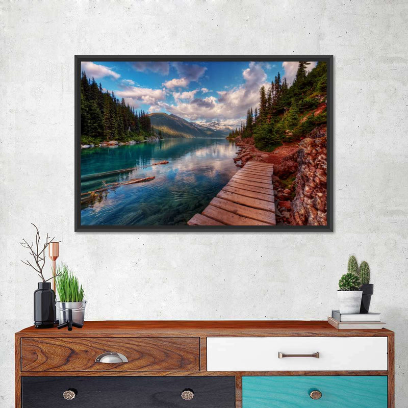 Lake Walkway Wall Art