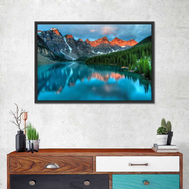 Tranquil Moraine Lake Wall Art
