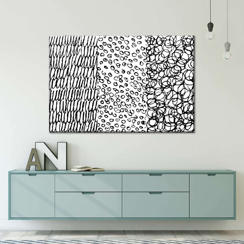 Patterned Simple Abstract Wall Art