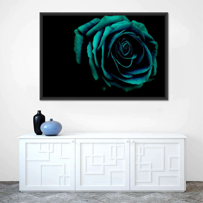 Green Flower Wall Art